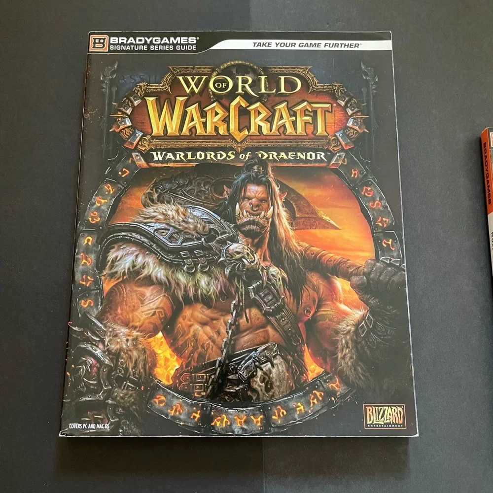 World of Warcraft Game Guides Collector’s Books